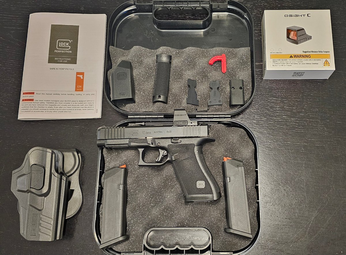 Glock 17 Gen6 - bardzo dobry stan, kolimator OSIGHT C