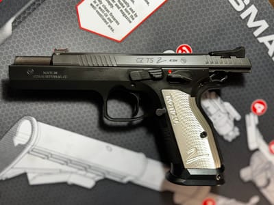 CZ Tactical Sport 2 Silver - bardzo dobry stan, 3 magazynki